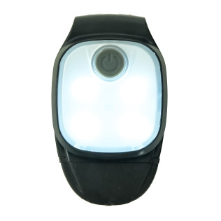Akku LED-Rollatorlampe mit Clip  