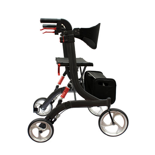 Bescomed Spring (neu inkl- Vormontage) graphitgrau- M oder L- Leichtgewicht Rollator- mit justierbaren Spiralfedern unter Rollator (alle Modelle) > Bescomedical