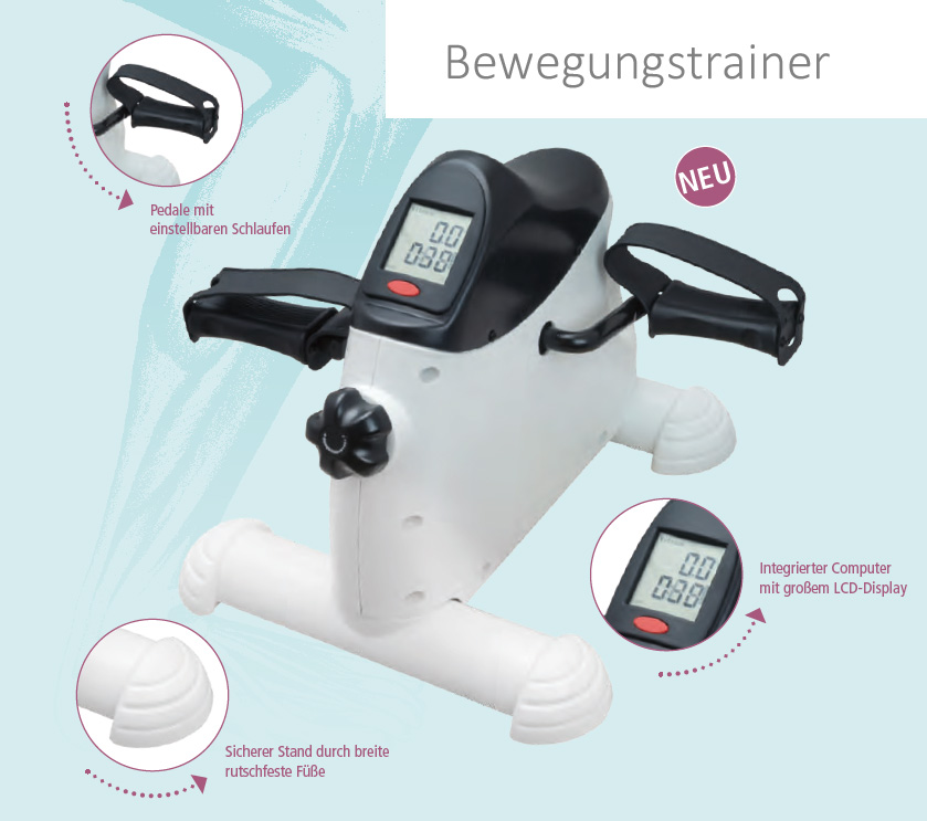 Bewegungstrainer MBT-2- der Mini-Bewegungs-Trimmer 2- trainiert Arme und Beine- neue Modell