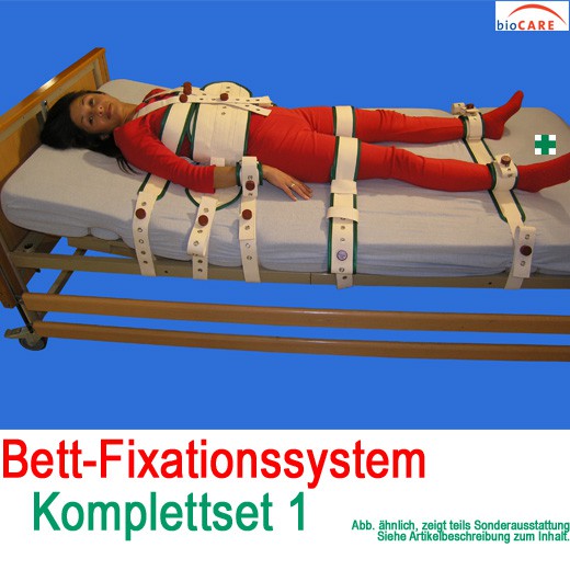 Biocare Fixationssystem Komplettset 1 Bett-Fixierungssystem unter Bettfixierung > Biocare