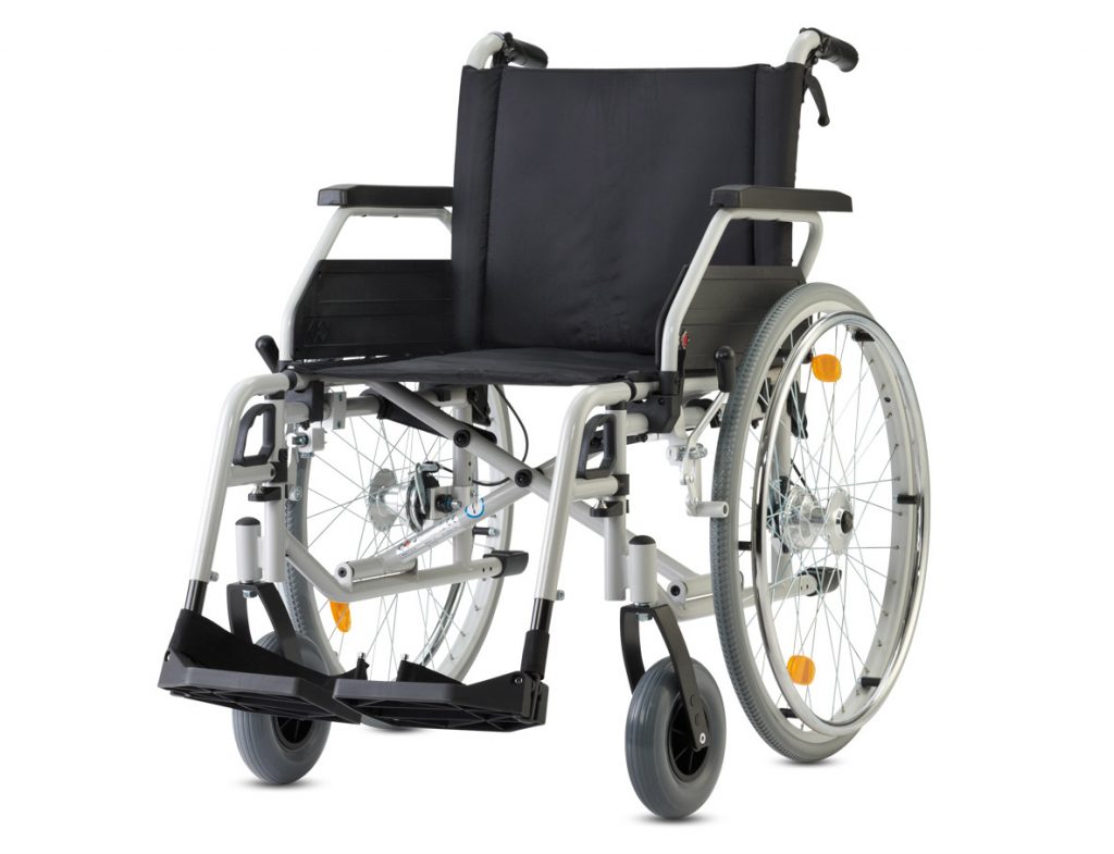 Bischoff und Bischoff S-Eco 300 Standard Rollstuhl- Gute Ausstattung ist hier Standard- bis 125 kg unter Standardrollstuhl > Bischoff+Bischoff