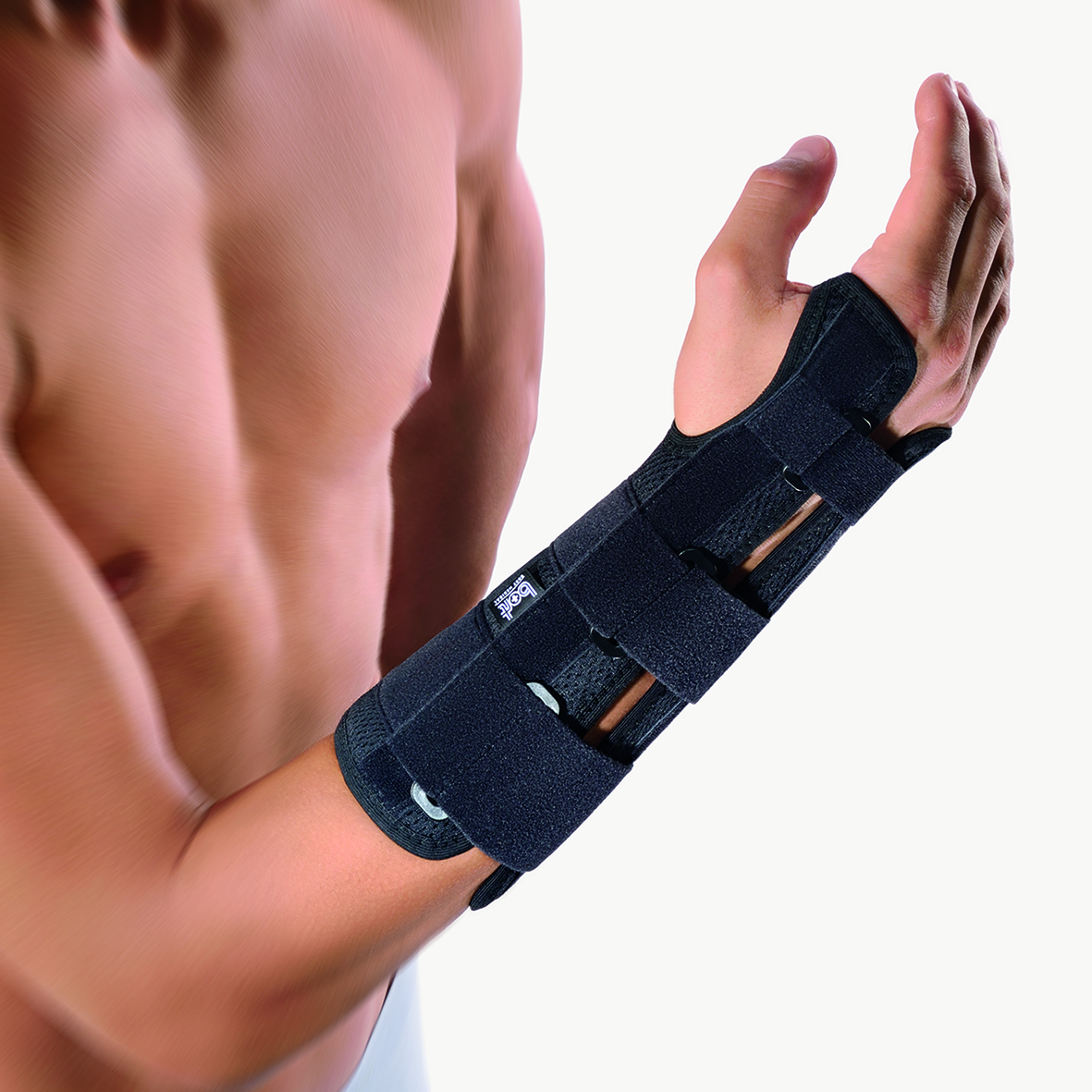 Bort StabiloPro Handgelenkstütze offene Form Bandage mit Klettverschluss