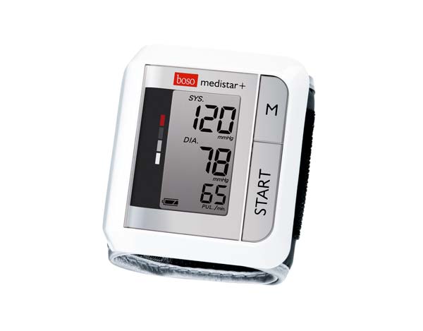 Boso Medistar + Handgelenkmessgerät Das Bludruckmessgerät mit 90 Speicher und Skala unter Blutdruckmessgeräte Shop > Boso