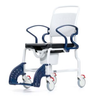 Dusch- und Toilettenstuhl Berlin grau blau 