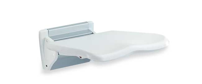 Duschklappsitz - Duschsitz Invacare Futura R8802 Wandmontage- belastbar bis 135 kg unter Duschklappsitze > Invacare