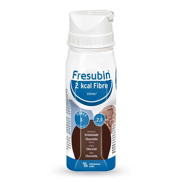 Fresubin 2kcal Fibre Drink Schokolade (24x200ml) Trinknahrung - so schmeckt Lebensqualität
