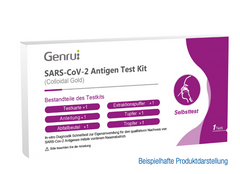 Genrui SARS-CoV-2 Antigen Test Kit Antigen-Abstrichtest fr Laien - Selbsttest