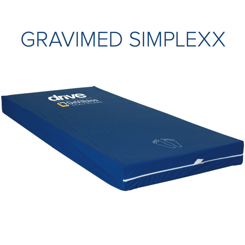 GRAVIMED Simplexx 200x100cm Weichlagerungsmatratze- bis 135kg unter Weichlagerungs Matratzen > Anti-Dekubitus Matratzen