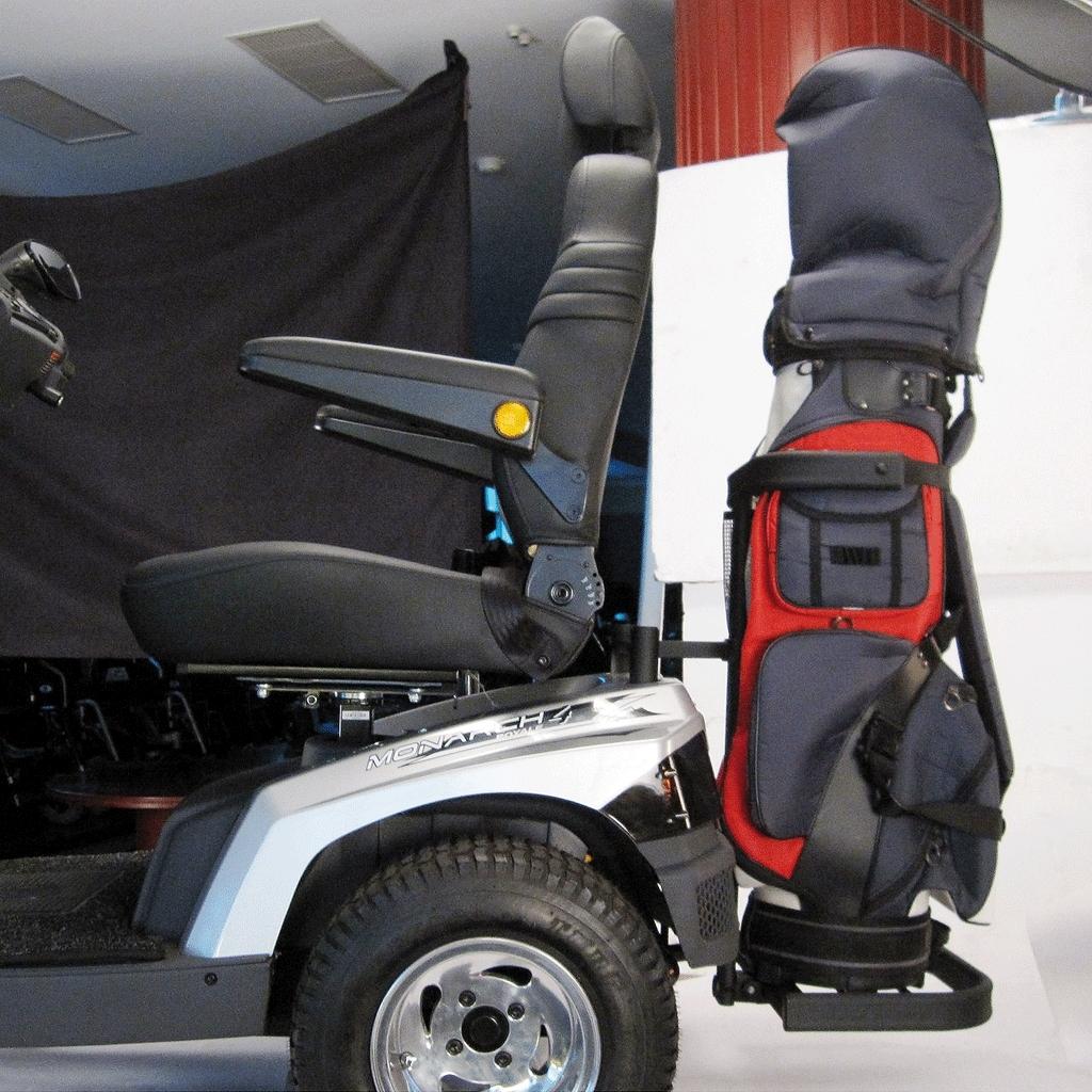 Halterung für Golftasche hilfreich auf dem Golffeld- für Drive Elektromobil unter Scooter / Elektromobile > Drive  > Zubehör