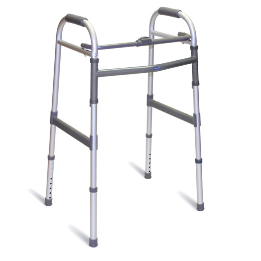Invacare Gehbock- Gehgestell P409 Asteria- ideal für das Steh- und Geh-Training- Alu-Gestell- stabil (Ab Anfang Juli 2022 wieder verfügbar)