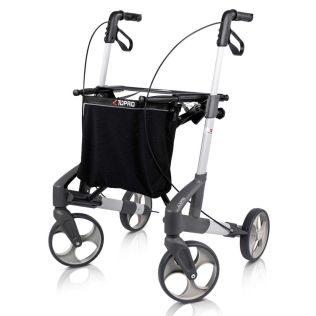 Leichtgewichtrollator Troja Original-M-silber B-Ware  