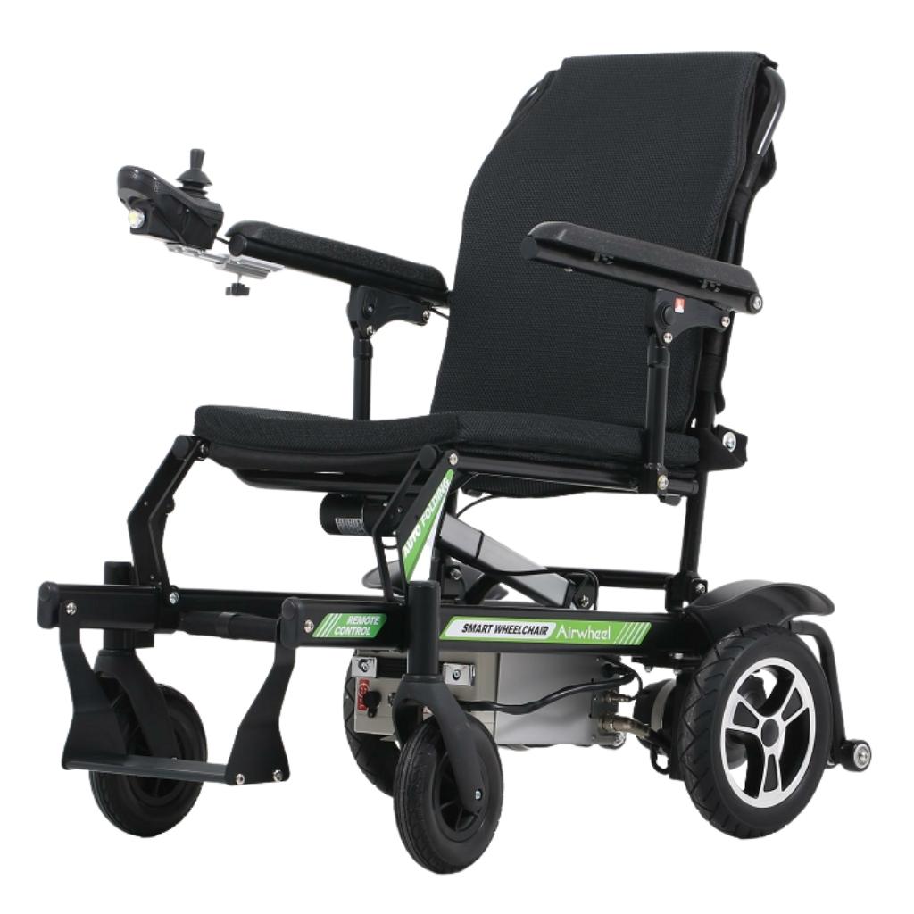 MIETEN - Airwheel Robot H3P10 Elektro-Rollstuhl mit automatischer Faltfunktion- inkl- Funk-Fernbedienung für Steuerung und Auto-Folding Funktion- geringes Gewicht- für drinnen und draussen- Wochen-Mietpauschale unter Elektro-Rollstühle > Reise & Transportstühle > Mieten