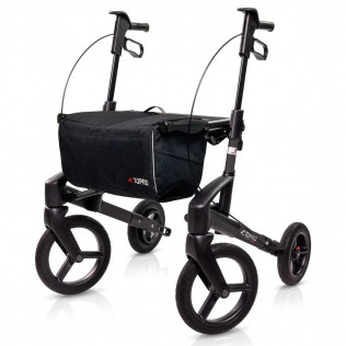 Outdoor-Rollator Olympos ATR Black Series Medium - Farbe Nachtschwarz 