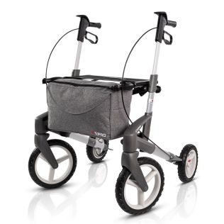 Outdoor-Rollator Olympos ATR Small - Farbe Silber 