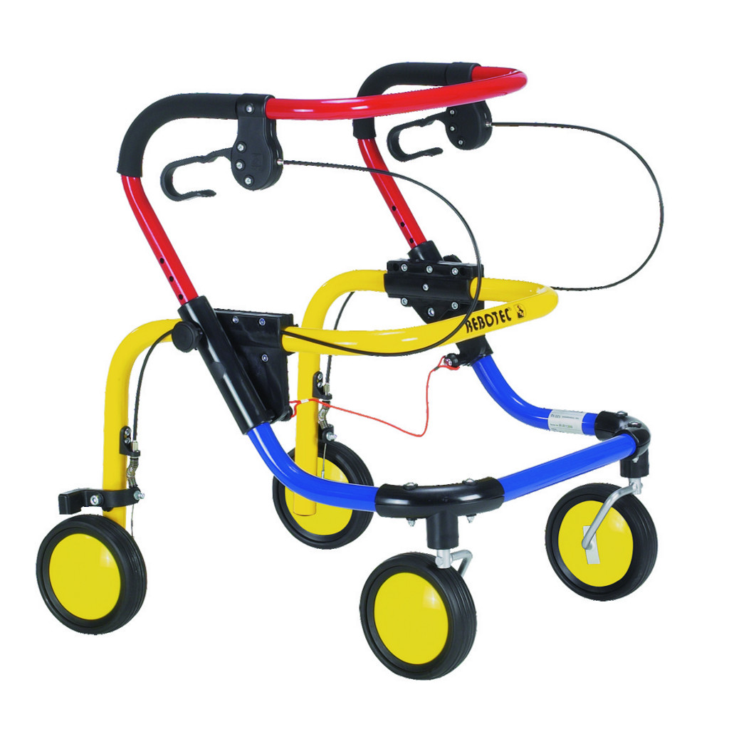 Rebotec Fox Rollator- Rollator bunt- Aluminium- Rollator fr Jugendliche und Damen- Griffhhe 70-78cm- bis 100kg