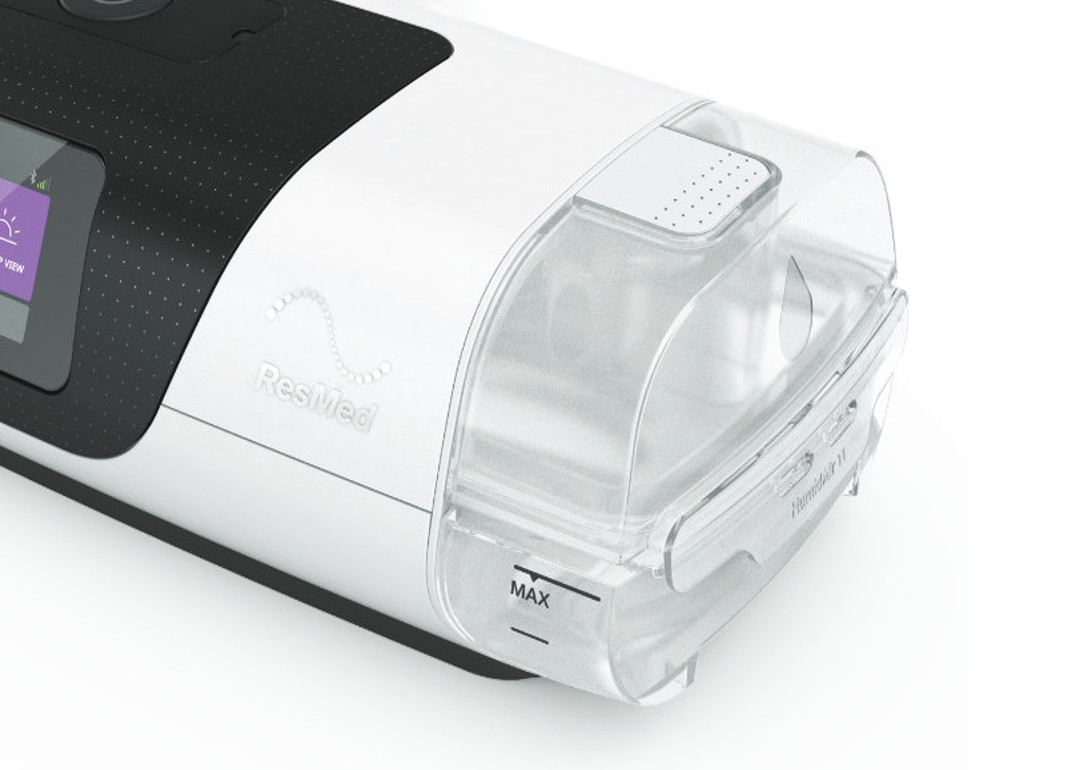 Resmed AirSense HumidAir 11 Warmluftbefeuchter zum Anschluss an Resmed CPAP-Systeme (AirSense 11) jetzt lieferbar unter CPAP Zubehr > ResMed