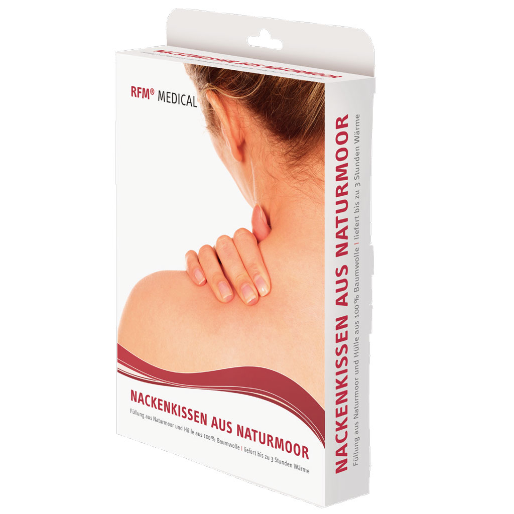 RFM Naturmoor Nackenwrmer- Wrme-Anwendung ideal bei entzndlichen Schmerzen- Verspannungen von Muskeln Rcken- Nacken- und Schulterbereich unter Wrme Therapie > Rehaforum Medical RFM