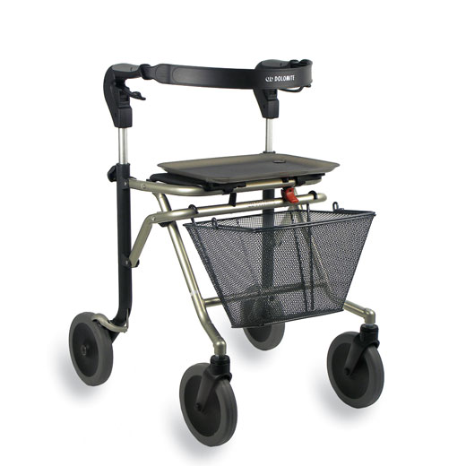 Rollator Melody HP Dolomite Invacare Spezialrollator fr Hemiplegiker