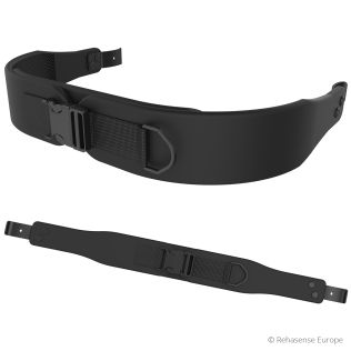 R�ckengurt f�r Rollator Server HD Standard schwarz- H�he: 8 cm- L�nge: 86 cm 
