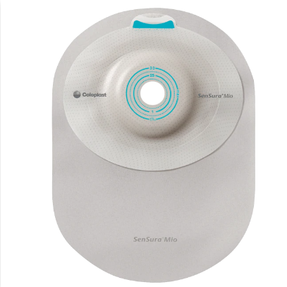 SenSura Mio Konvex Light Soft einteilig geschlossener Beutel- Maxi- Stomagrsse 25mm- lichtgrau- P-10 Stck- PZN 11098798 unter konvex