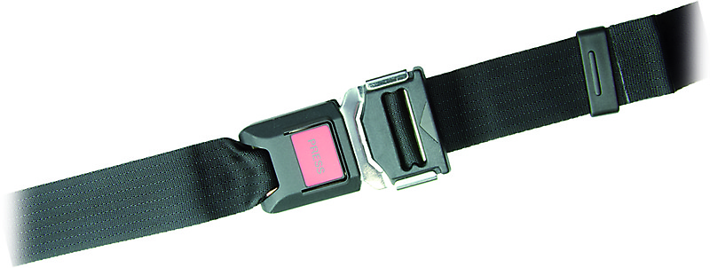 Sicherheitsgurt Sigu 1- Breite 40mm- Länge 115cm Metallschloss mit Clip (rote Press-Taste)