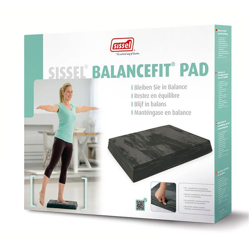 Sissel Balancefit Pad schwarz- ideal fr Gleichgewichtsschulung