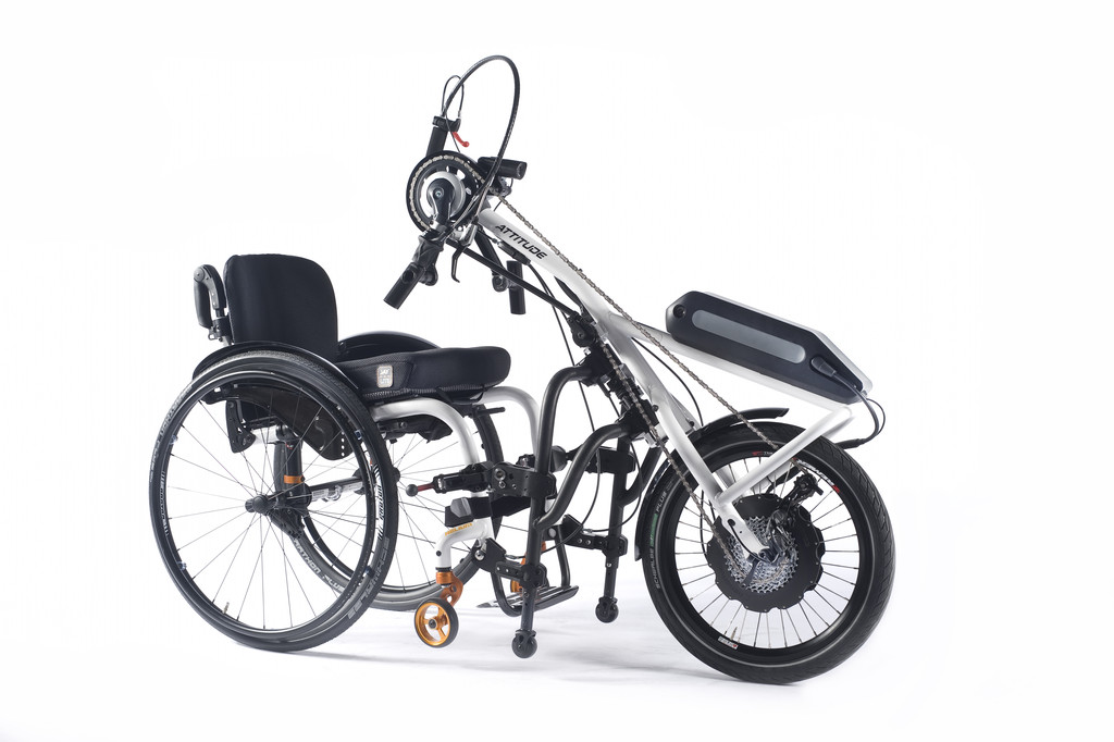 Sopur Handbike ATTITUDE Hybrid Das E-Bike fr den Rollstuhl!