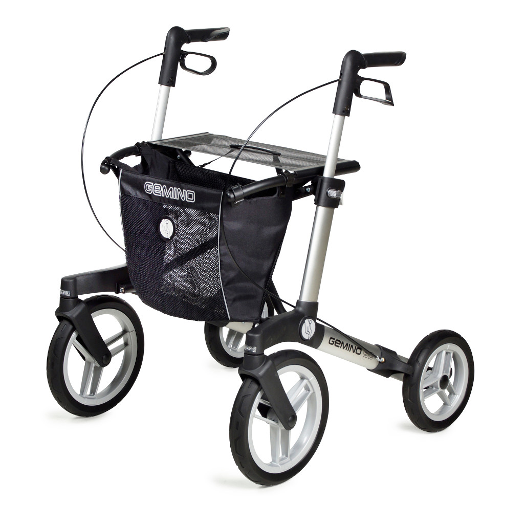 Sunrise Medical Gemino 60 M- Leichtgewichtsrollator- Outdoor-Gehwagen- fr Krpergrosse 135-170 cm (Aktion)