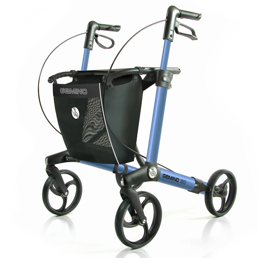 Sunrise Medical Gemino Rollator 30 midnight blue- Leichtgewicht-Rollator- Testsieger Edition blau