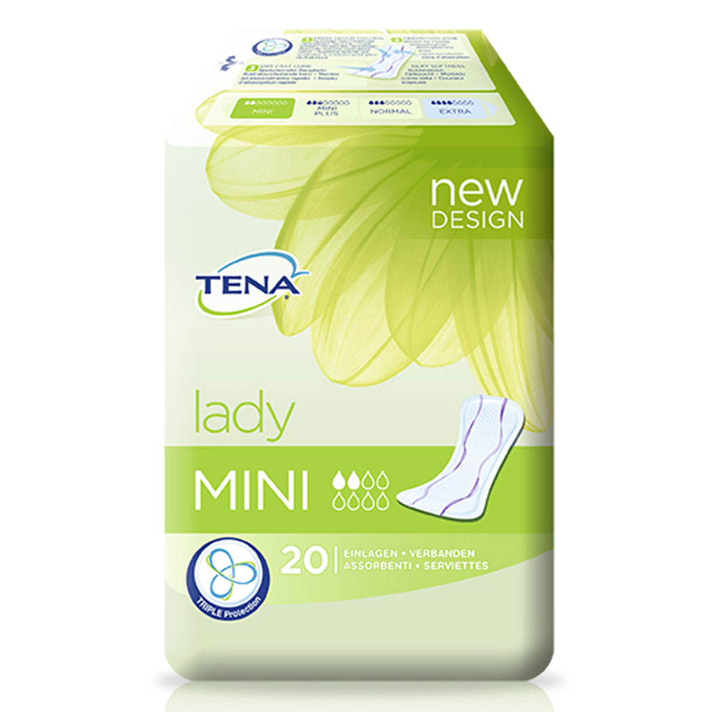Tena Lady Mini (Karton 200 Stück) Slipeinlage bei leichter Blasenschwäche