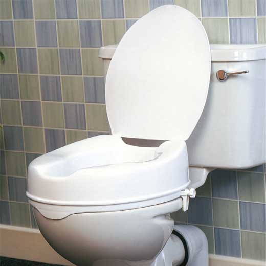 Toilettensitzerhöhung Savanah 15 cm mit oder ohne Deckel