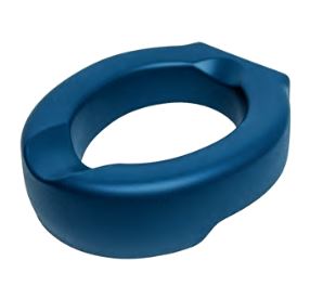 Toilettensitzerhöhung Soft Blau- 5cm oder 10cm- weiche Toilettensitzauflage- ohne Montage- einfach aufsetzen- bis 100kg