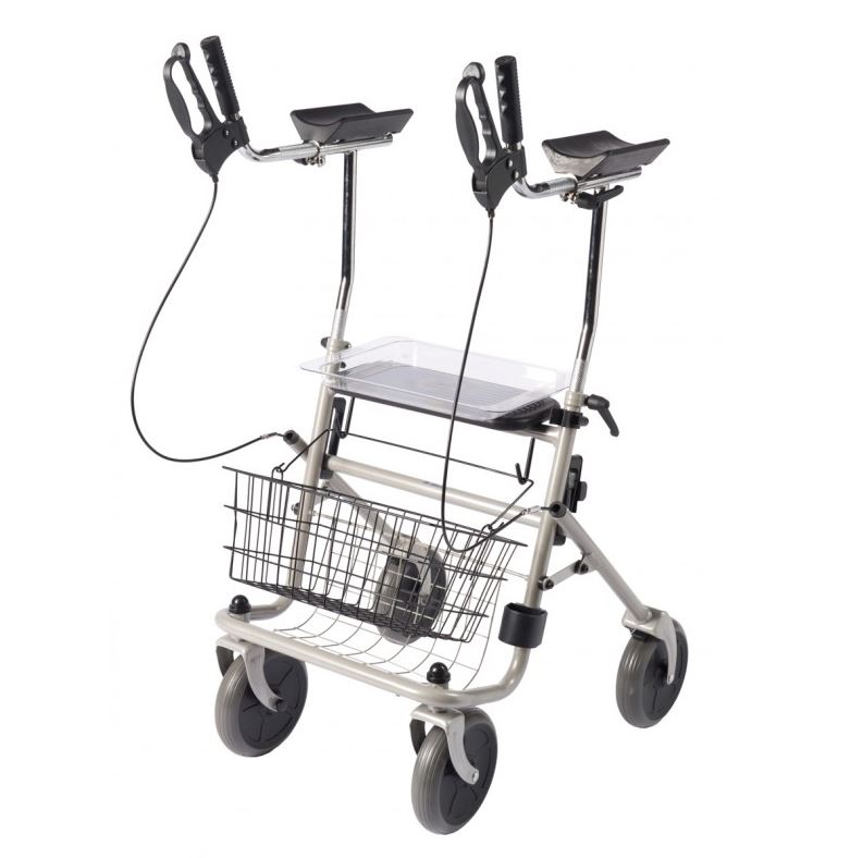 Trendmobil Arthritis Rollator mit Unterarmauflagen- höhen- und längenverstellbar- bis 120 kg