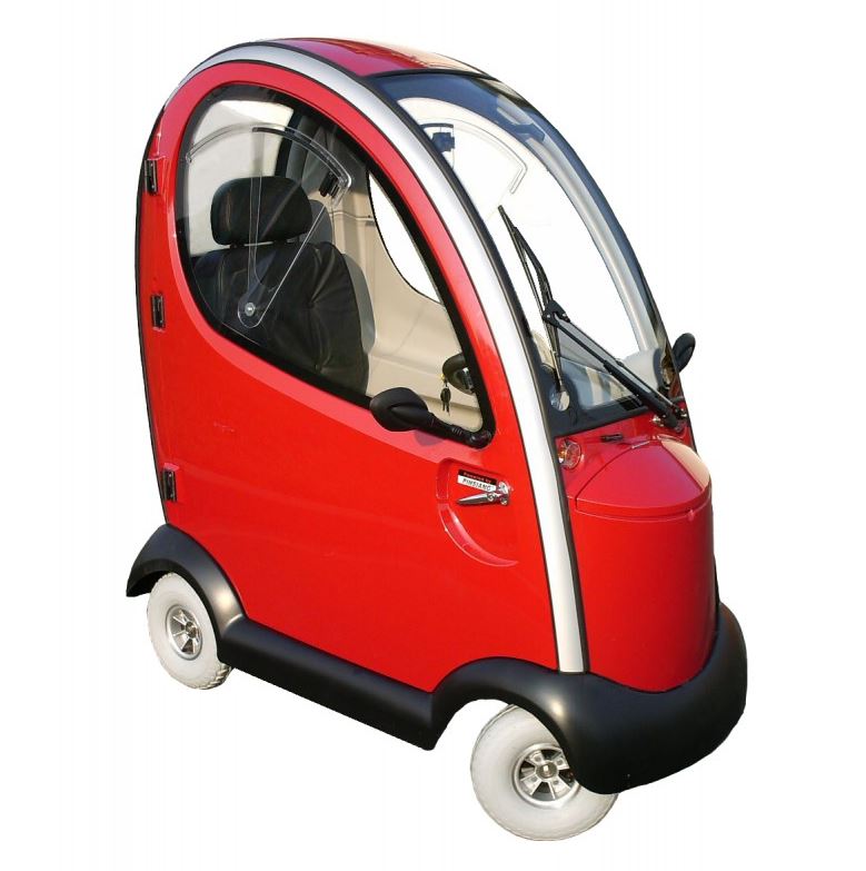 Trendmobil Mars Elektromobil- ein Seniorenmobil mit geschlossener Kabine und abschliessbaren T�ren